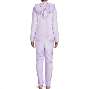 Purple Sparkle Unicorn Hooded Onesie
